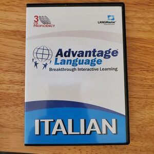 Advantage‎ Language Italian 3 CD ROM Proficiency  Interactive Learning